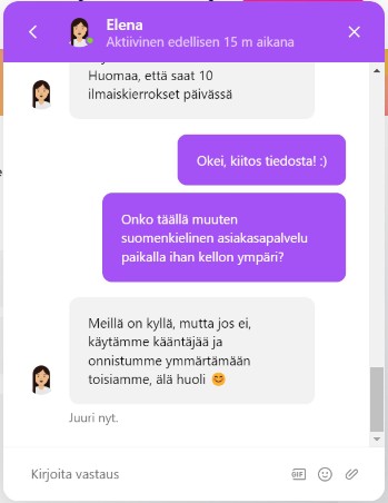 21.com Casino asiakaspalvelusta