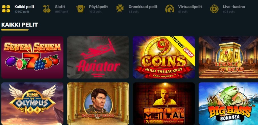 Campeonbet Casino pelit