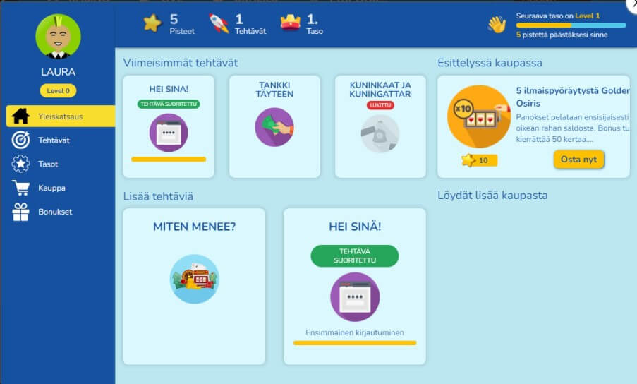 Casimpo Casino kampanjat