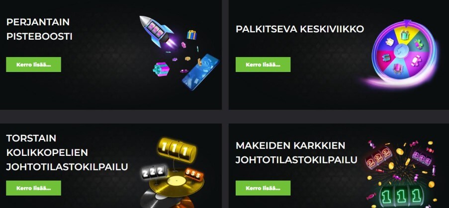 Dream Palace Casino kampanjat