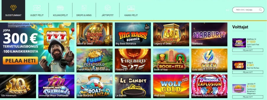 Lucky Hit Casino pelit