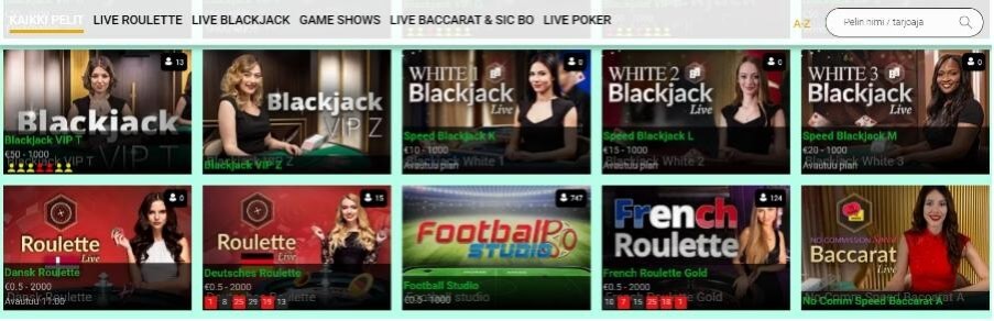 Lucky Hit Live Casino