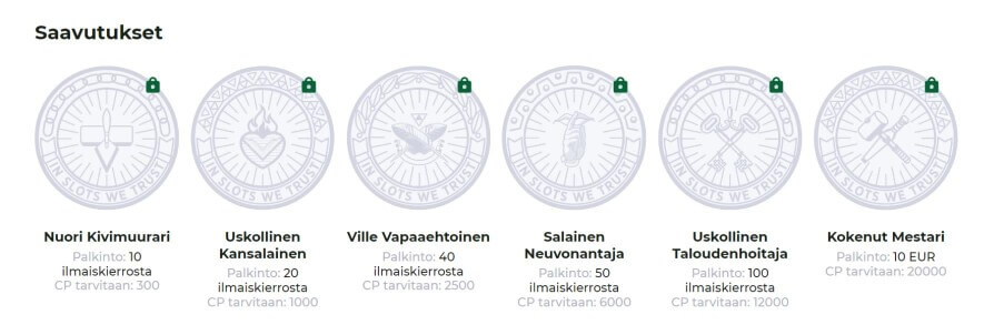 Mason Slots Casino kampanja