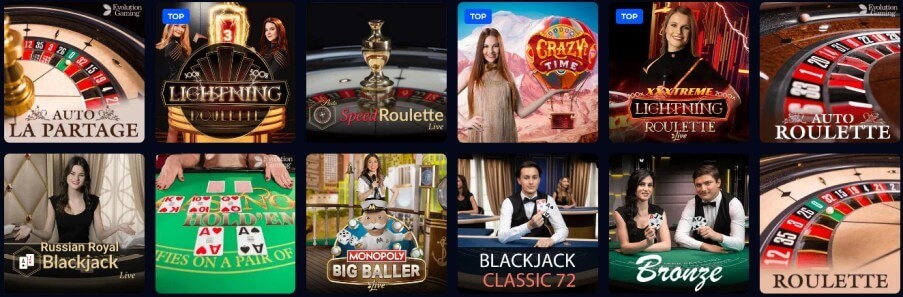 Megaslot Live Casino