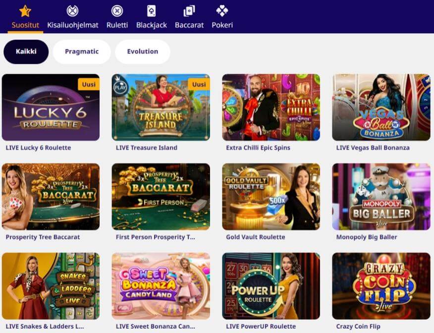 Netticasino.com Live Casino