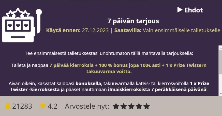 Royal Bet Casino kampanja