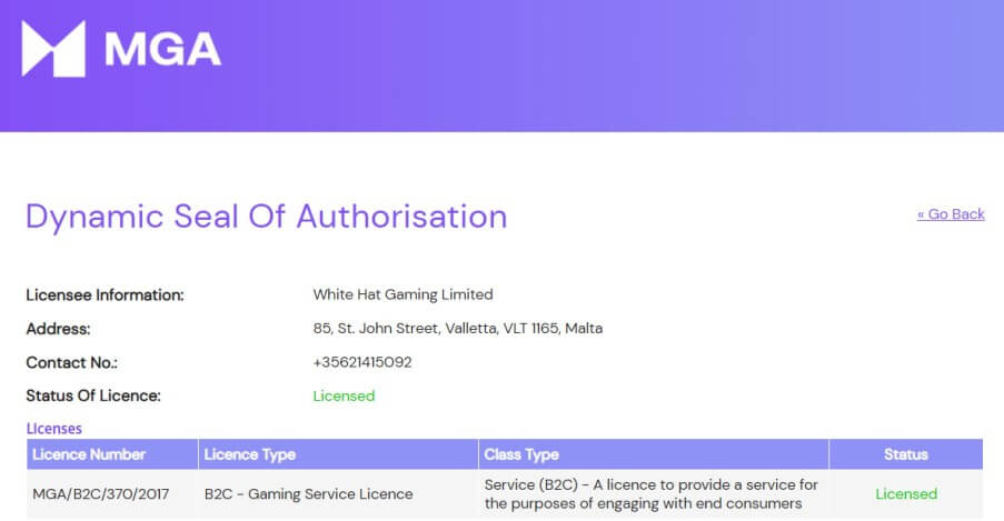 Spin Rider Casino Lisenssi
