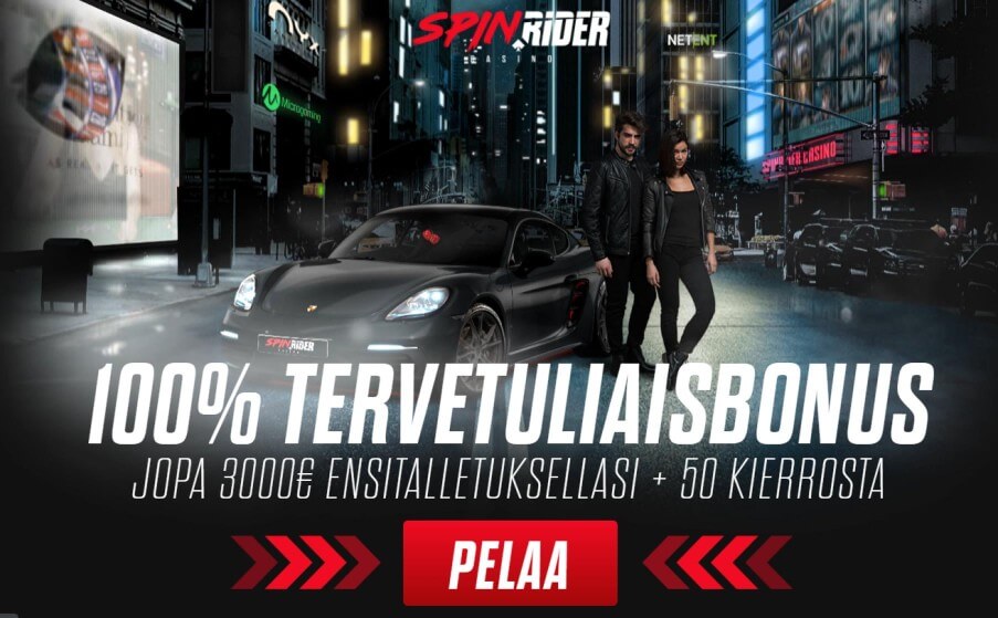 Spin Rider Casino bonus