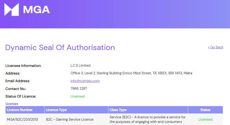 Svenplay Casino lisenssi