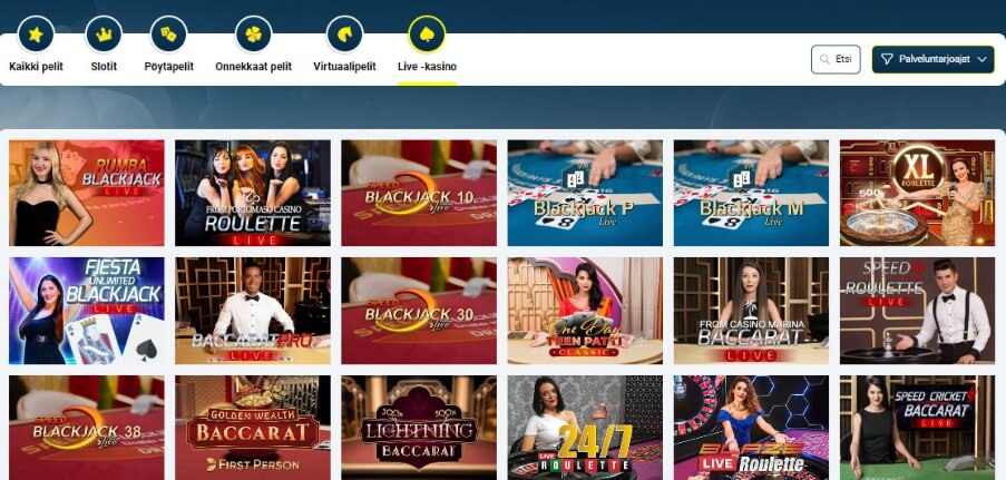 Svenplay Live Casino