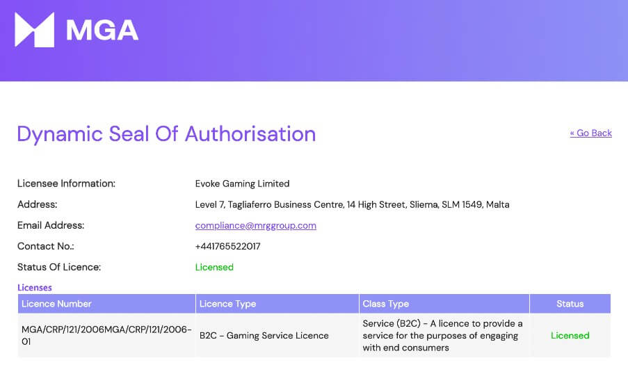 Vinneri Casino Lisenssi