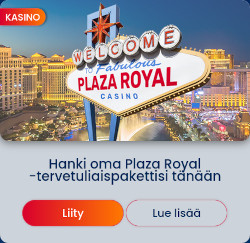 Plaza Royal Casinon tervetuliaistarjous