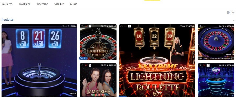 Lucky Louis Live Casino