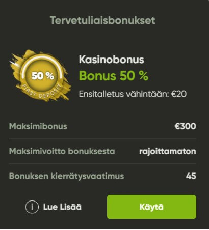 Fresh Casino bonus