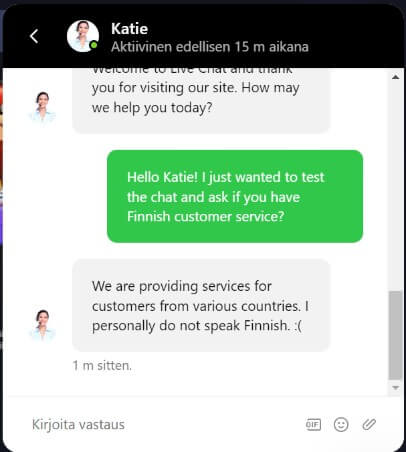 BetStorm Casino asiakaspalvelusta