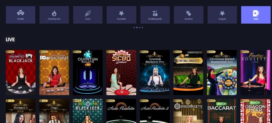 BetStorm Live Casino