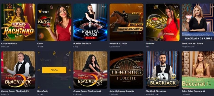 Rolling Slots Live Casino
