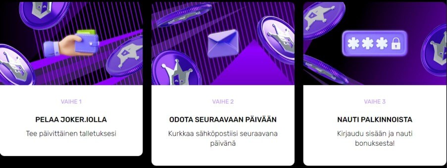 Joker.io Casino talletus