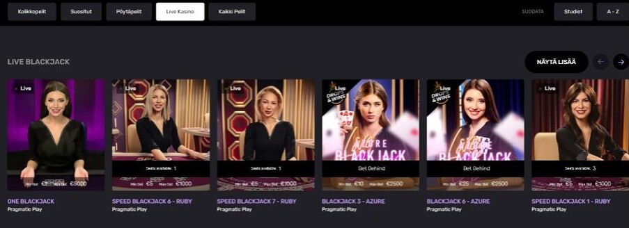 Joker.io Live Casino