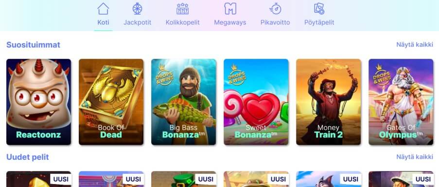 Norppa Casino Pelit