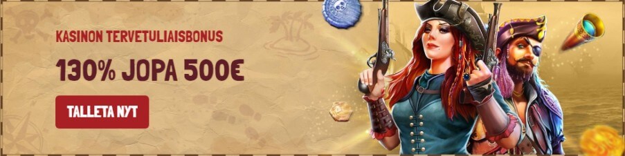 Treasure Spins Casino bonus