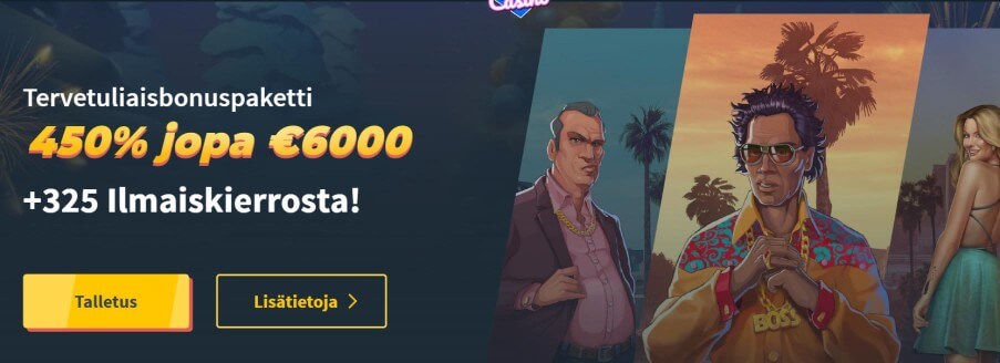 Snatch Casino bonus