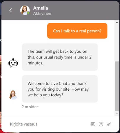 777 Tigers Casino asiakaspalvelusta