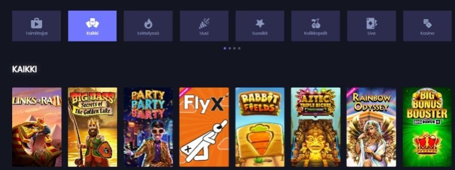 777 Tigers Casino pelit