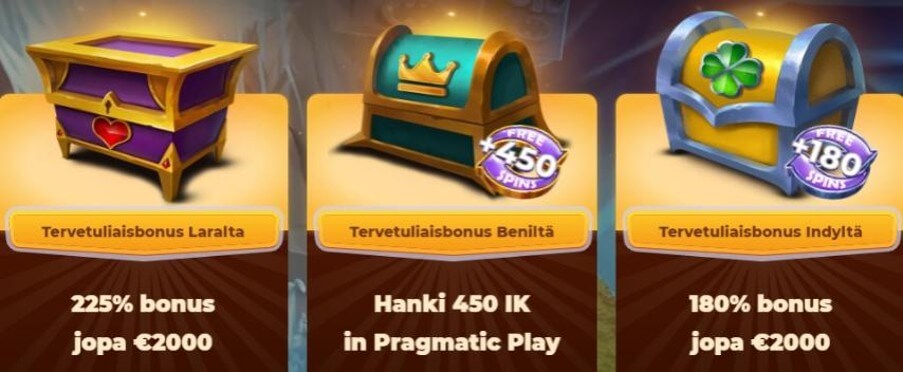 WinLegends Casino bonus