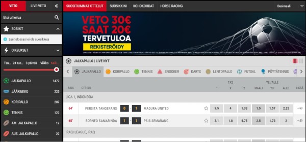 Luckster Casino Vedonlyönti