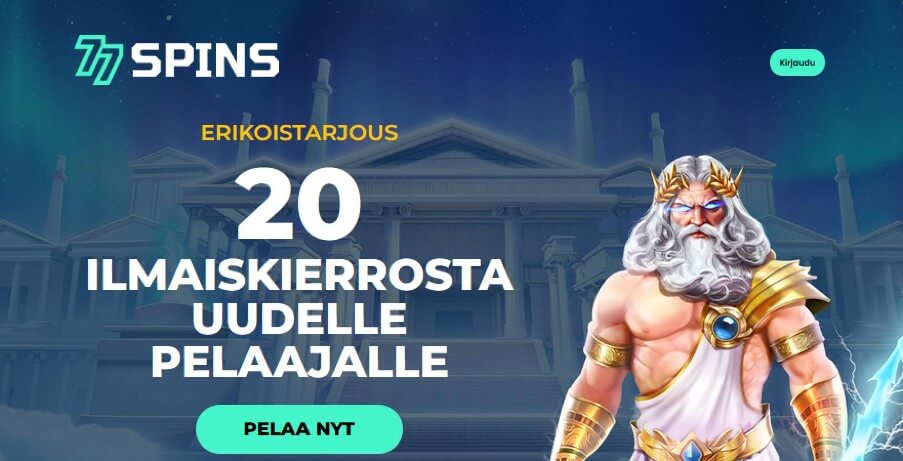 77SpinsCasino bonus