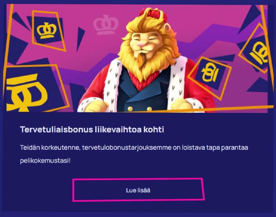 RoySpins Casino bonus