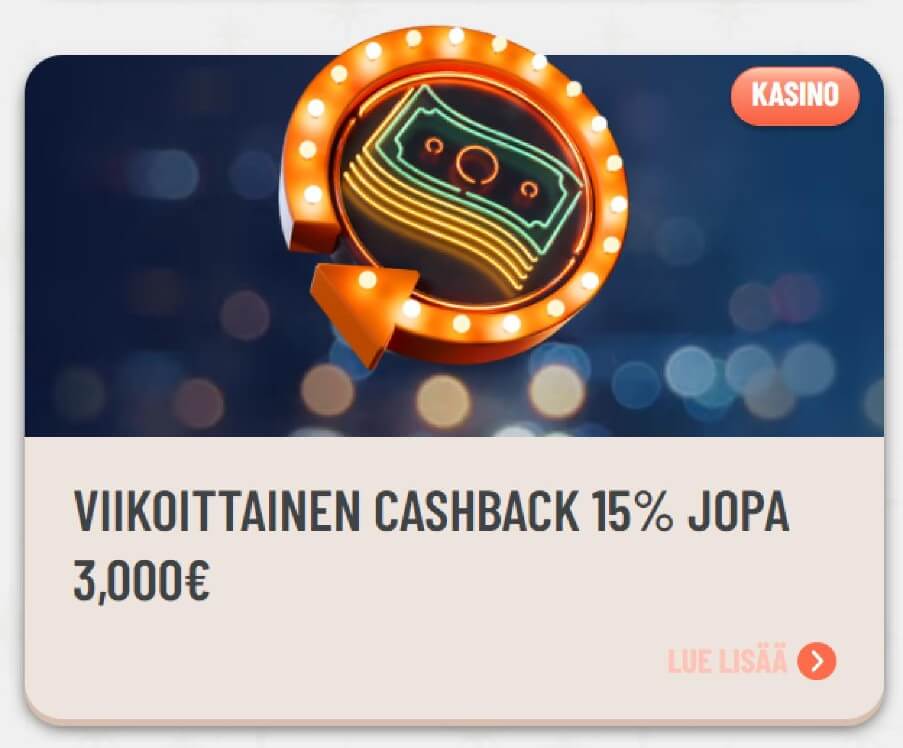 Extra Vegas Casino kampanja