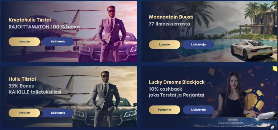 Lucky Dreams Casino kampanjat