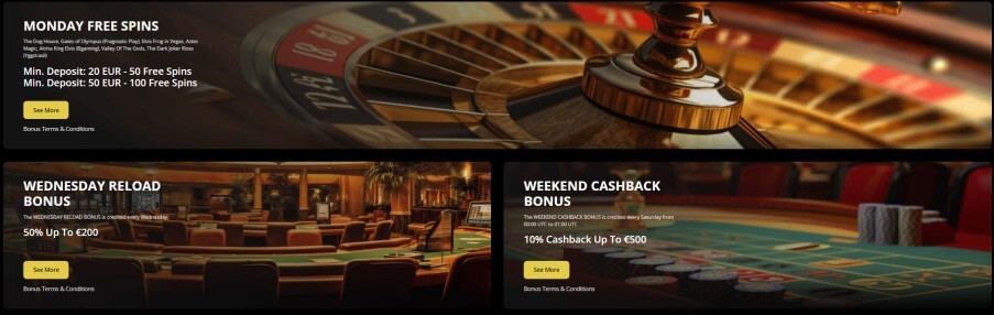 777Onfire Casino kampanjat