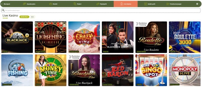 Lumo Live Casino