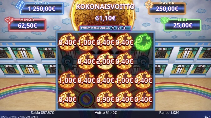 Squid Game One More Game bonustoiminto Squid Game One More Game bonustoiminto