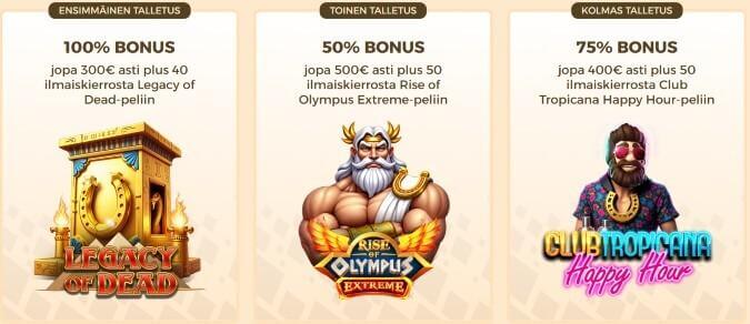 Tuuri Kasino bonus