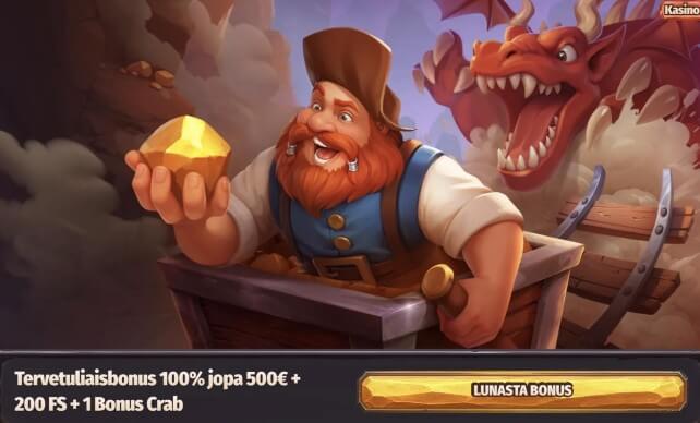 Dragonia Casino bonus