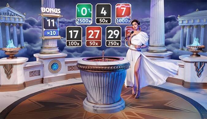 Gates of Olympus Roulette Super Booster -toiminto