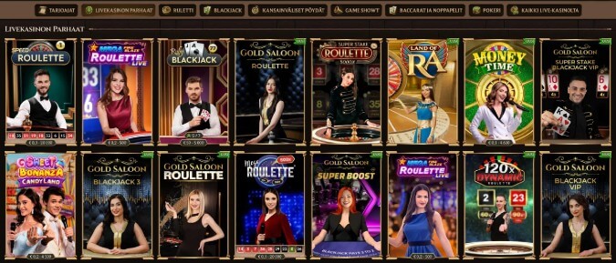 Lanista Casinon livekasino