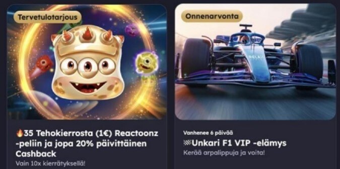 Panosta Casinon kampanjat