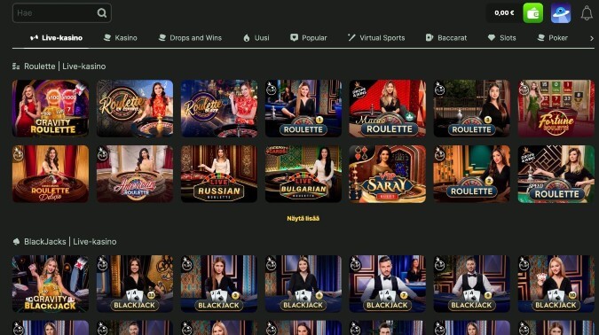 WeltBet Live Casino
