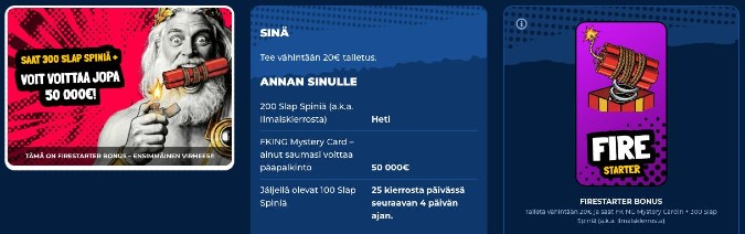 Shokker Casinon tervetuliaisbonus