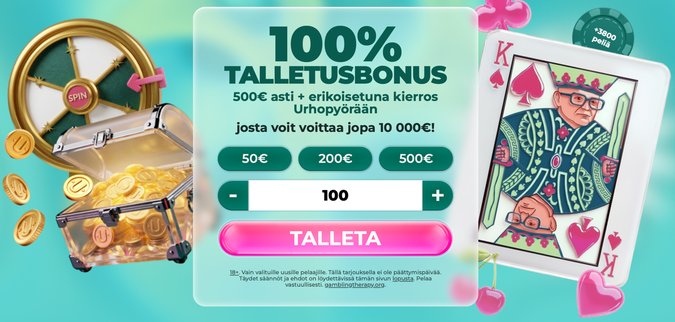 Urho Kasinon tervetulobonus