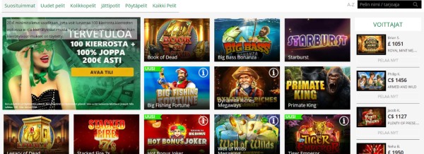 Luckster Casino Pelit